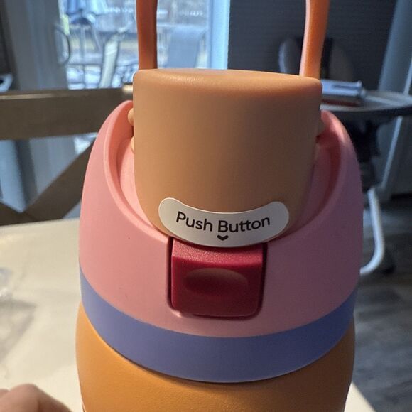 OWALA 32OZ FREESIP STAINLESS STEEL WATER BOTTLE - TANGY TANGO - Picture 7 of 11